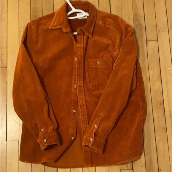Orange Corduroy Shirt (Urban Outfitters) - Picture 2 of 3